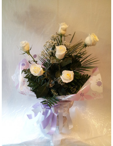 Ramo de Rosas de tallo largo